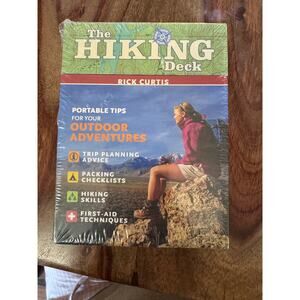 THE HIKING DECK PORTABLE TIPS FOR OUTDOOR ADVENTURES SEALED IN BOX